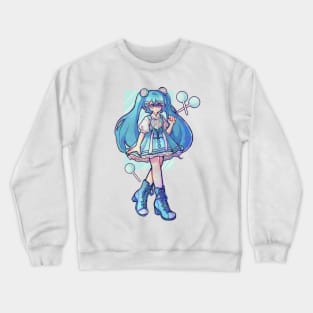 cake pop miku Crewneck Sweatshirt